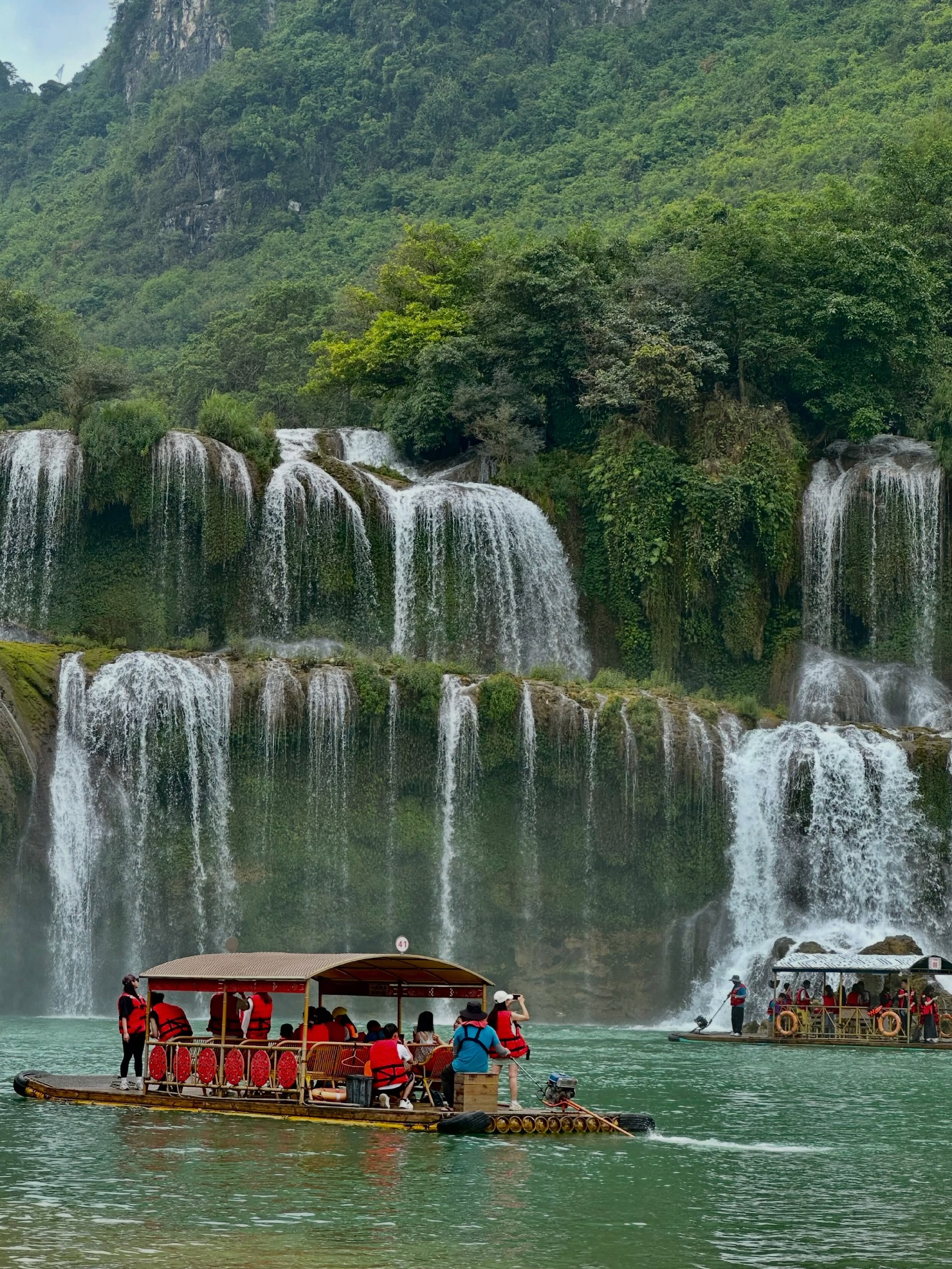 A waterfall in northern Vietnam