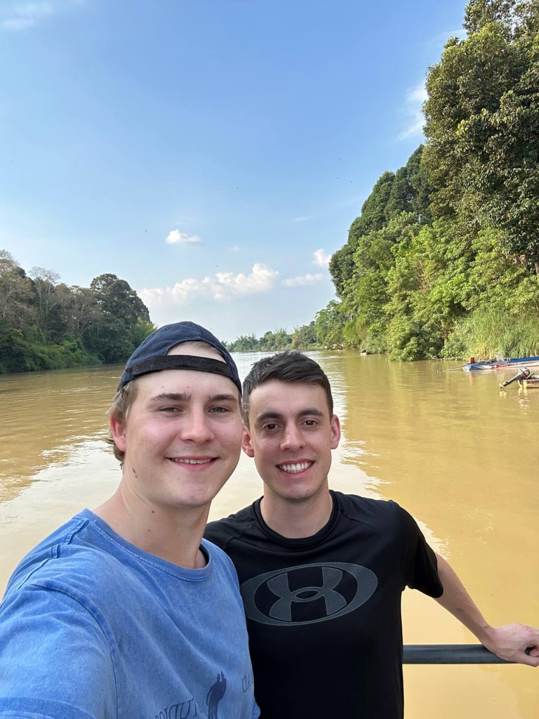 Teachers on tropical river trip in Vietnam